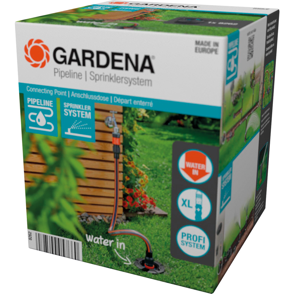 Gardena Sprinklersystem Anschlussdose 8262-20 | Rasensprenger
