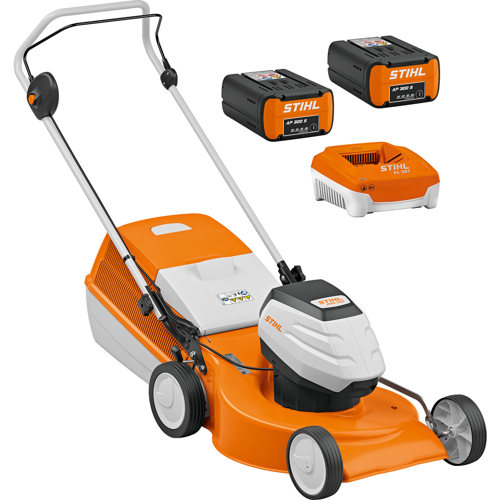 Stihl AkkuRasenmäher RMA 253 Set inkl. AL 301 und 2x AP 300S www